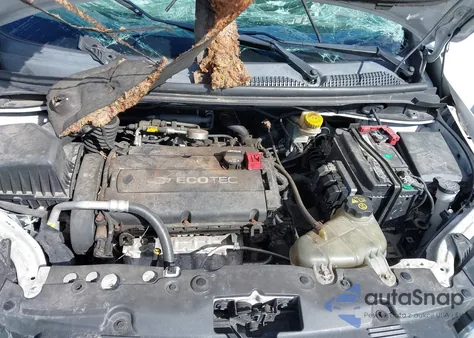 2013 Chevrolet Sonic Lt Auto from USA, damaged, VIN 1G1JC5SH8D4123239